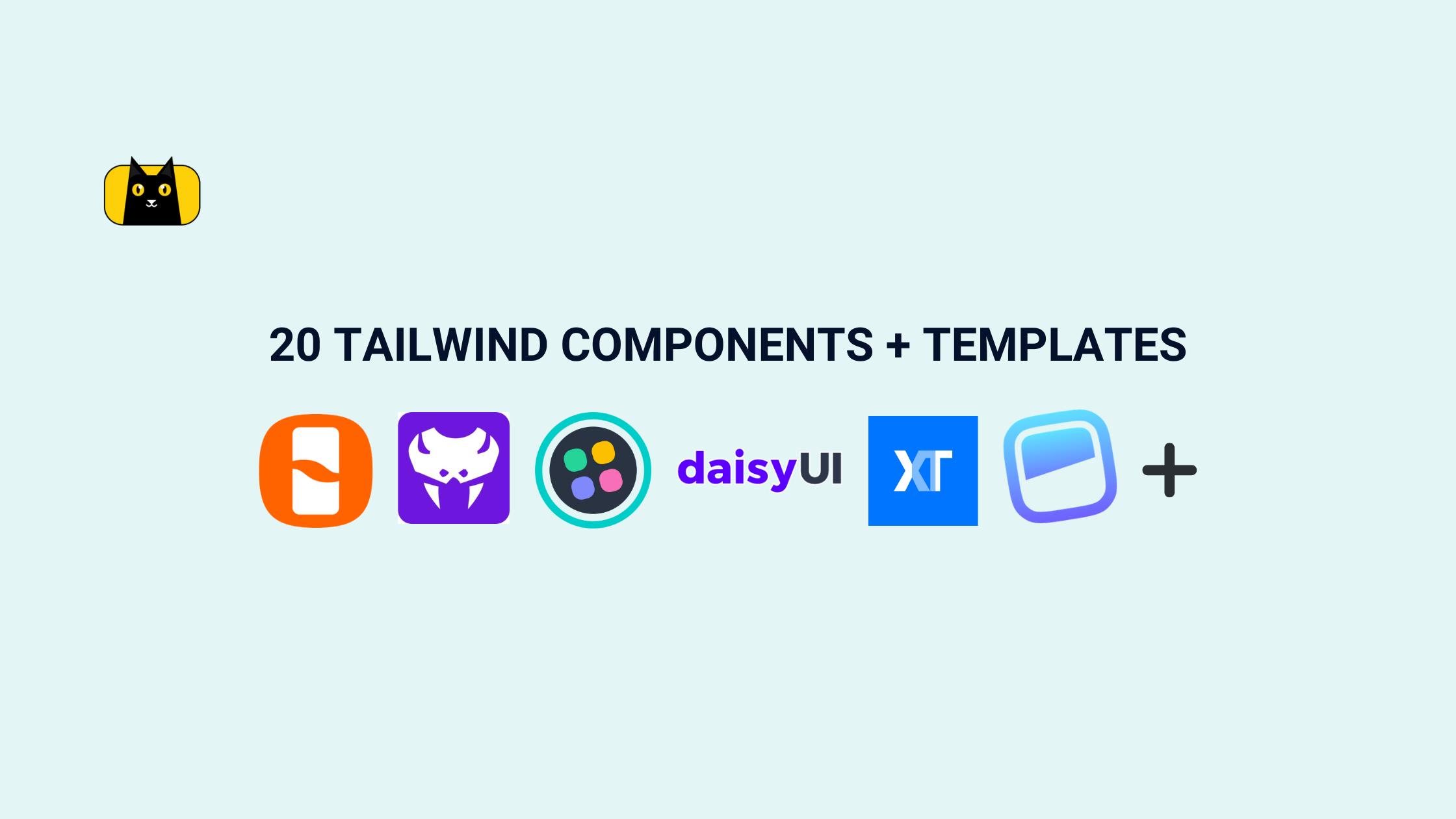 Tailwind CSS components and templates logos